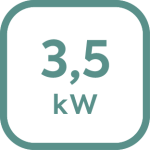 Qventi airconditioning 3.5 kW