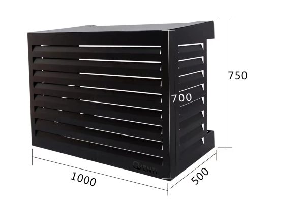 Airco omkasting zwart CAL100 - Afbeelding 3