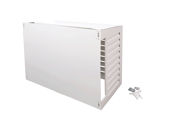 Airco omkasting achterplaat wit CAL115 - Afbeelding 2