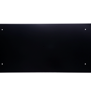 Qventi aluminium omkasting bodemplaat antraciet voor buitenunit van de airconditioner of warmtepomp CAL-115