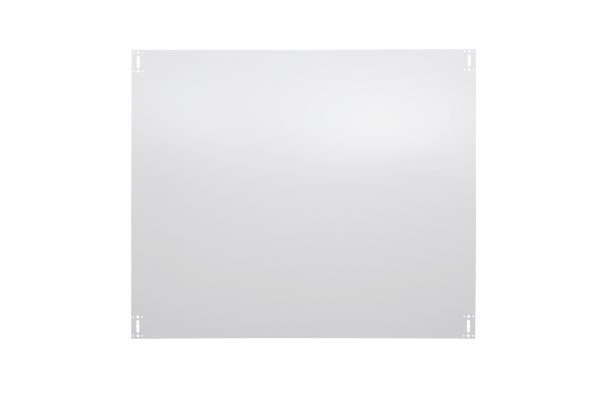 Qventi aluminium omkasting achterplaat wit voor buitenunit van de airconditioner of warmtepomp CAL-130