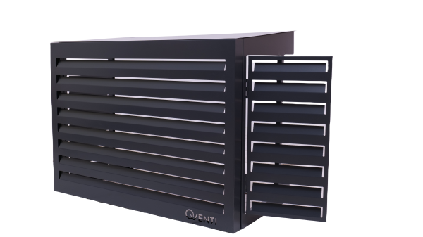 Qventi airco omkasting pro met zijdeur