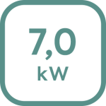Qventi airconditioning 7 kW