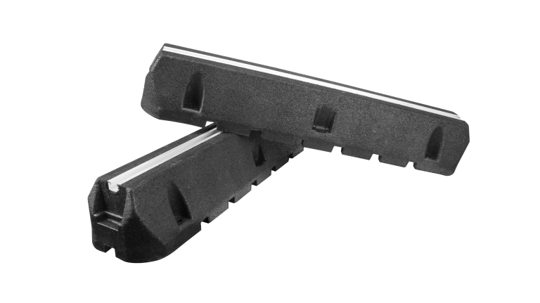 Qventi 60 cm massief rubberen opstelbalken voor een stabiele plaatsing van de buitenunits van airconditioners en warmtepompen