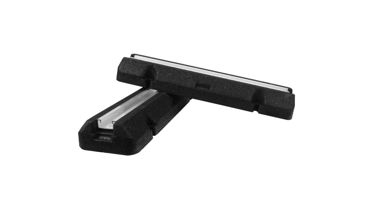 Qventi 45 cm massief rubberen opstelbalken voor een stabiele plaatsing van de buitenunits van airconditioners en warmtepompen
