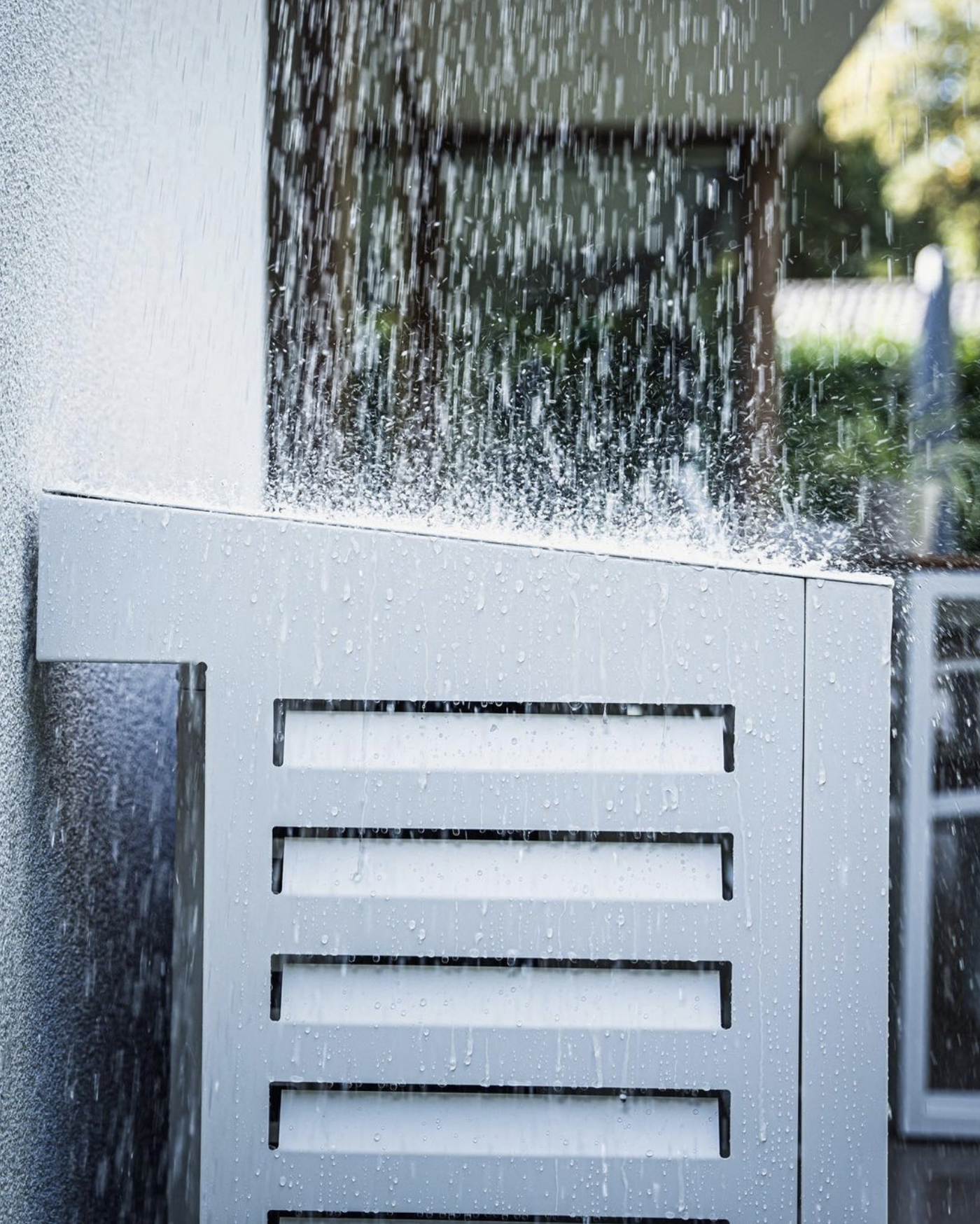 airco buitenunit Bescherming tegen weersinvloeden, beschadigingen en veiligheid