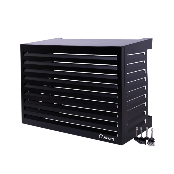 Airco omkasting zwart CAL115