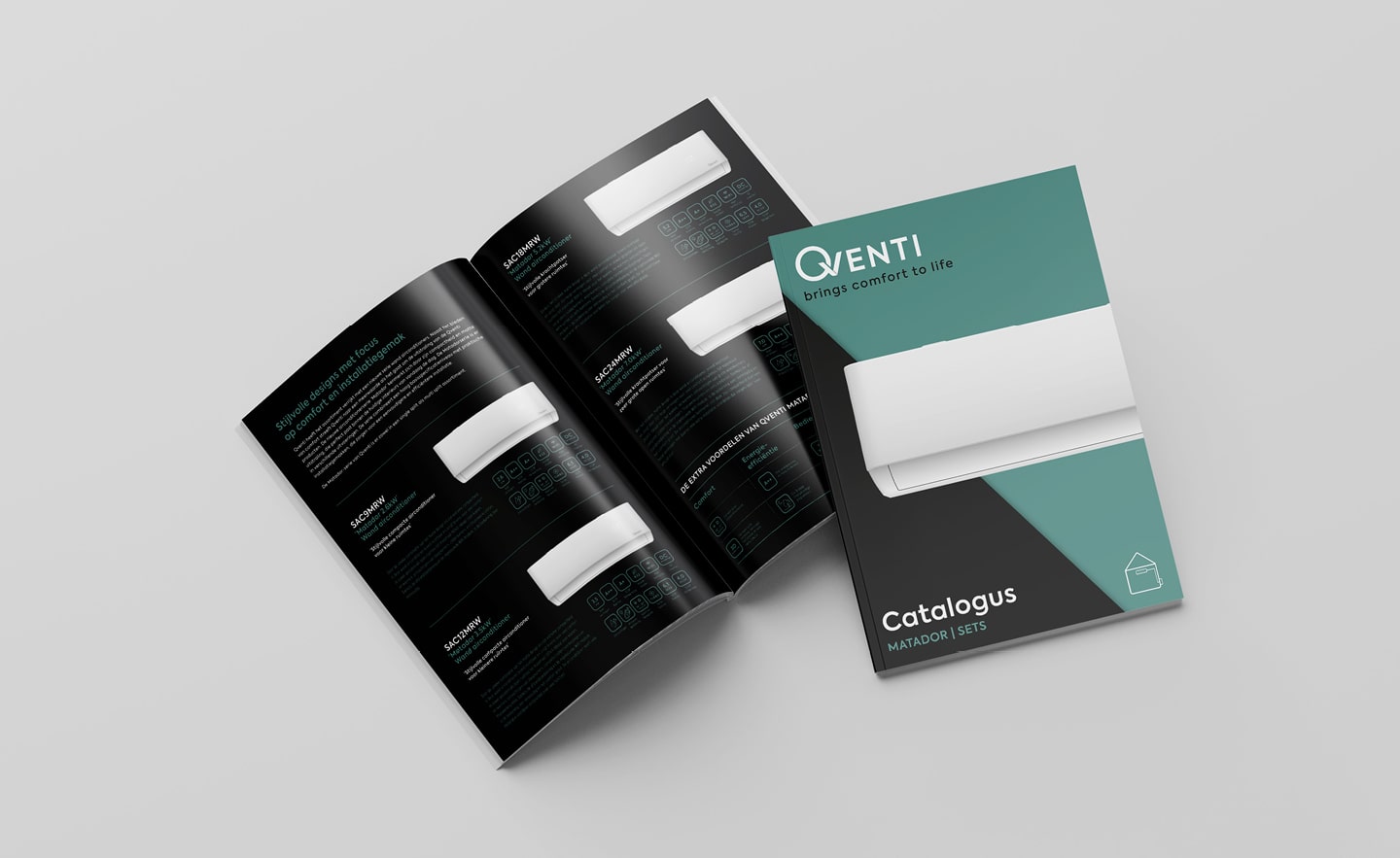 Qventi Catalogus Matador wand airconditioner serie single split sets