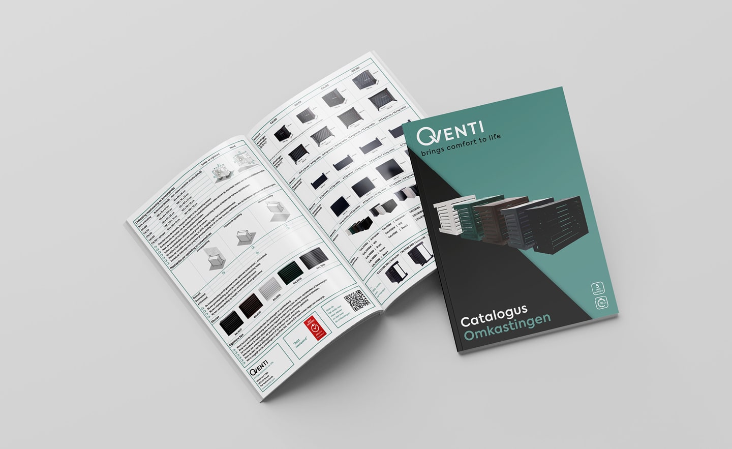 Qventi Catalogus airco en warmtepomp Omkastingen
