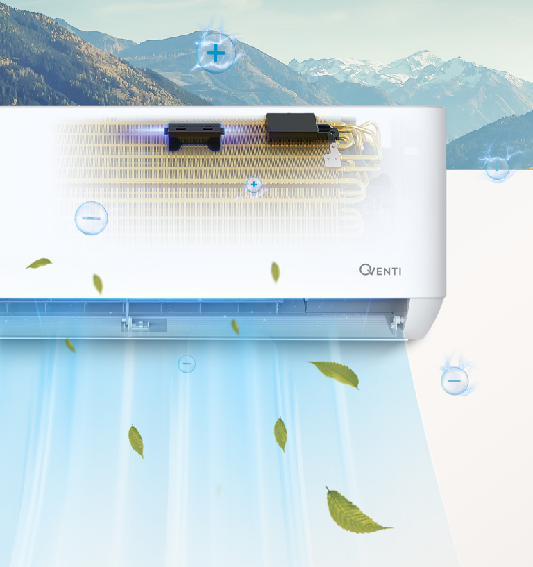 Qventi HECO airconditioner UV-C functie
